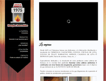 Tablet Screenshot of chimeneasinmoar.com